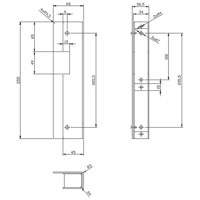 KASETA Z SZYLDEM R3-KAS.US-C