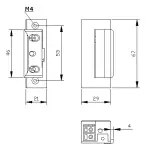 ZACZEP ELEKTROMAGNETYCZNY R4-12.13 REWERSYJNY