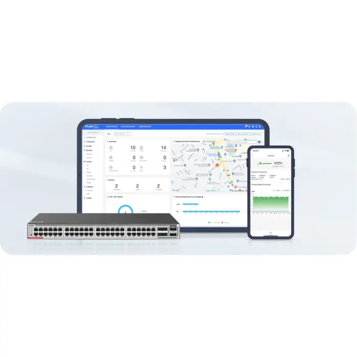 SWITCH POE RG-CS86-48MG4VS2QXS-UPD 48-PORTOWY SFP+ RUIJIE