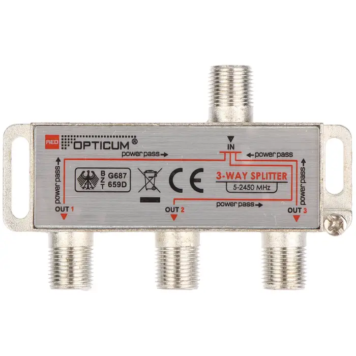 ROZGAŁĘŹNIK RI-3/1F-SAT-OPTI OPTICUM