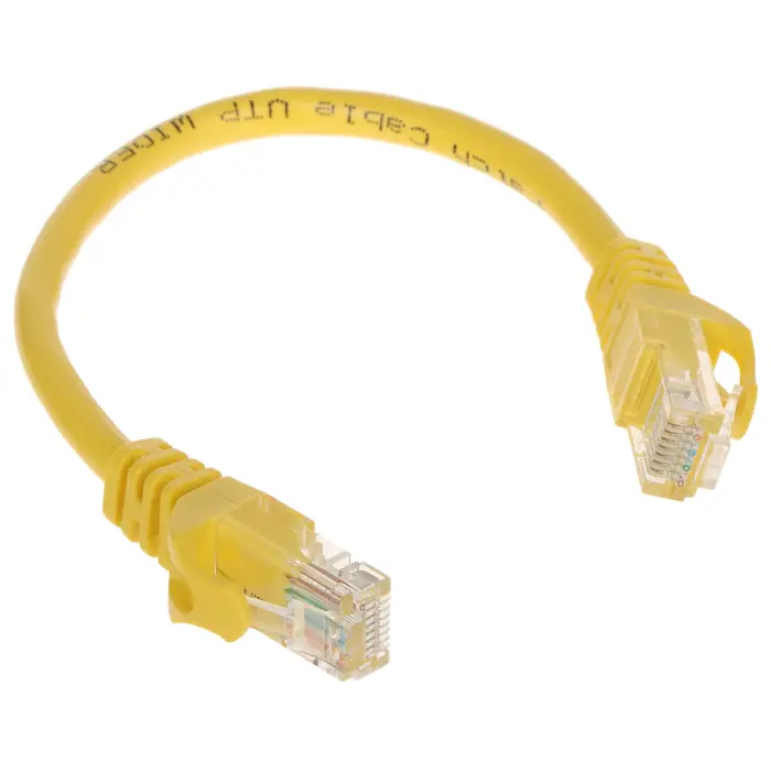 PATCHCORD RJ45/0.2-YELLOW 0.2 m