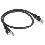 PATCHCORD RJ45/0.5-BLACK 0.5 m