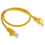 PATCHCORD RJ45/0.5-YELLOW 0.5 m