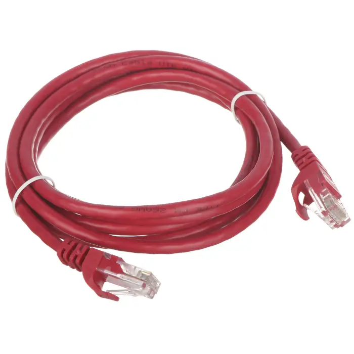 PATCHCORD RJ45/1.8-RED 1.8 m