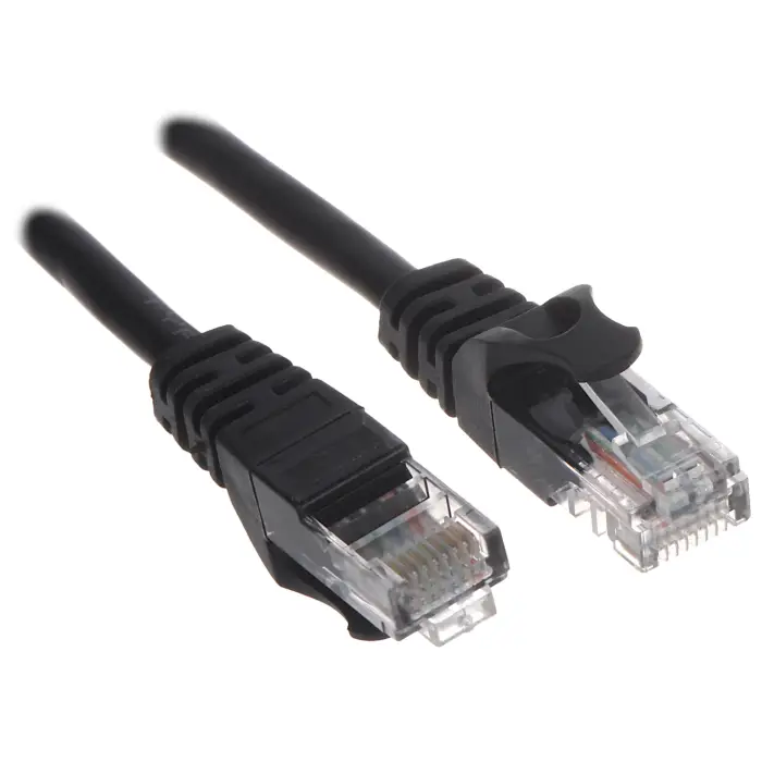 PATCHCORD RJ45/3.0-BLACK 3.0 m