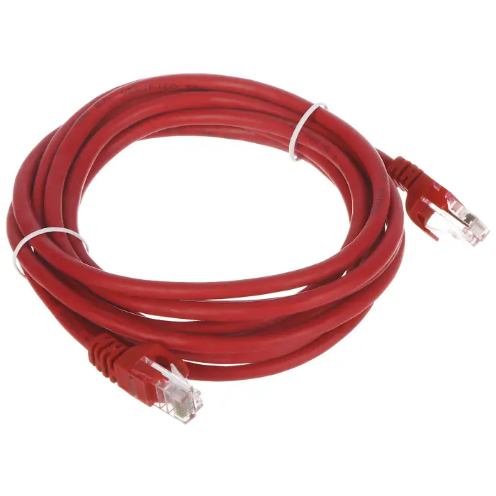 PATCHCORD RJ45/3.0-RED 3.0 m