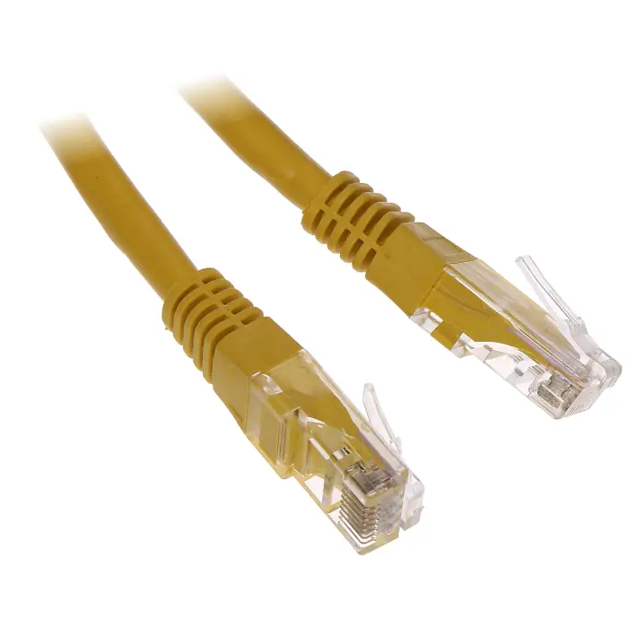 PATCHCORD RJ45/6/0.5-YELLOW 0.5 m