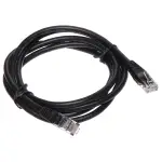 PATCHCORD RJ45/6/1.5-BLACK 1.5 m