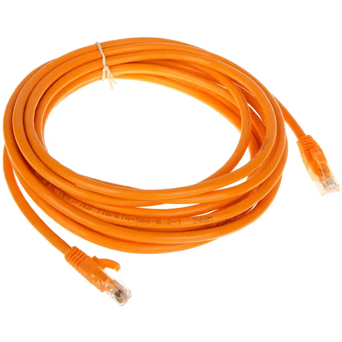 PATCHCORD RJ45/6/5.0-ORANGE 5 m