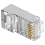 WTYK MODULARNY EKRANOWANY RJ45/EKRAN*P10