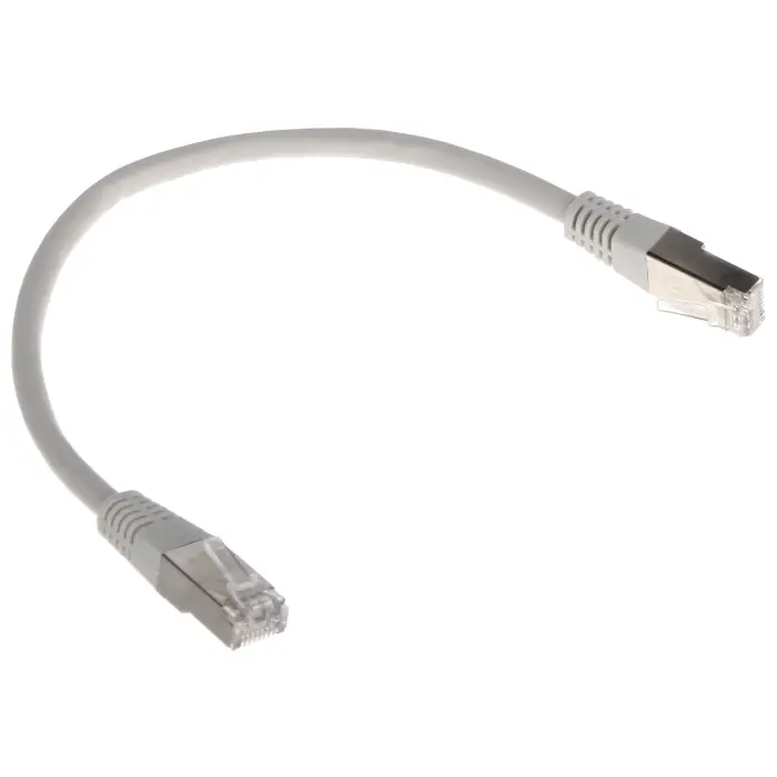 PATCHCORD RJ45/FTP6/0.25-GY 0.25 m