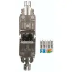 WTYK MODULARNY EKRANOWANY RJ45/FTP6A-HAND