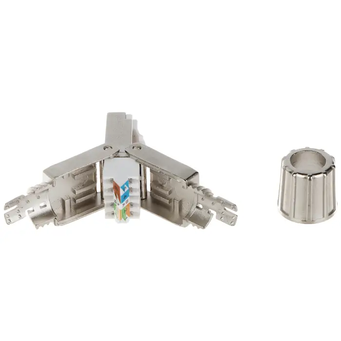 WTYK MODULARNY EKRANOWANY RJ45/FTP7-HAND