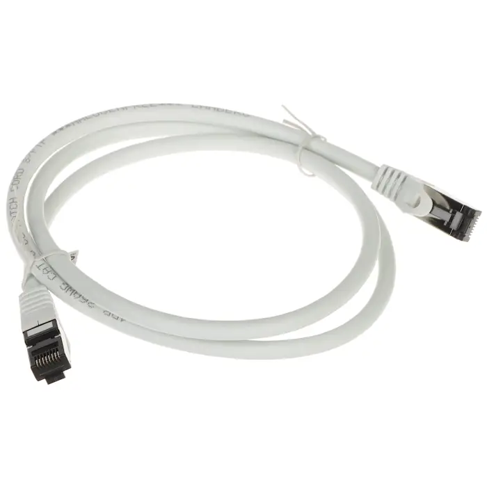 PATCHCORD RJ45/SFTP/8.1/1.0-GREY 1.0 m Lanberg