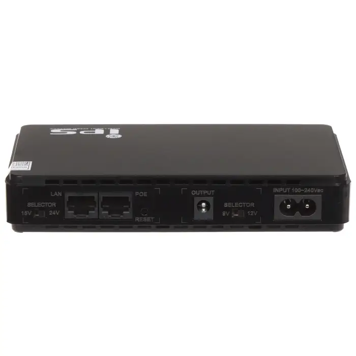 ZASILACZ UPS ROUTERUPS-15-POE 15 W 5 V / 9 V / 12 V DC, 15 V / 24 V PoE IPS