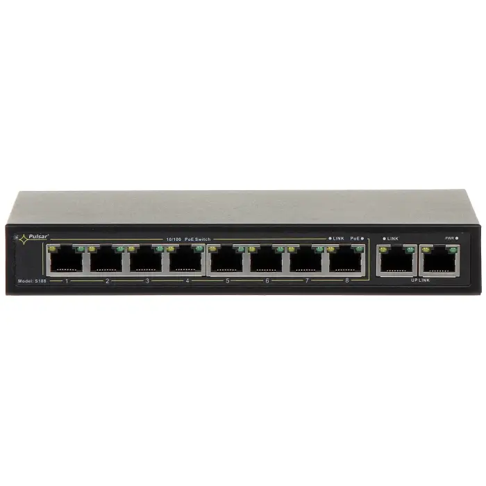 SWITCH POE S-108 8-PORTOWY PULSAR