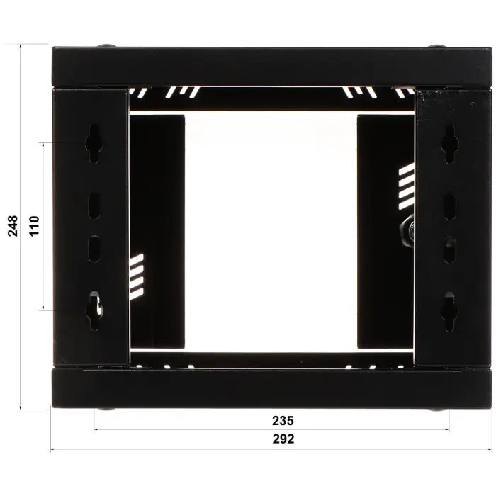 SZAFA RACK WISZĄCA S-RC10-4U-300GB STALFLEX