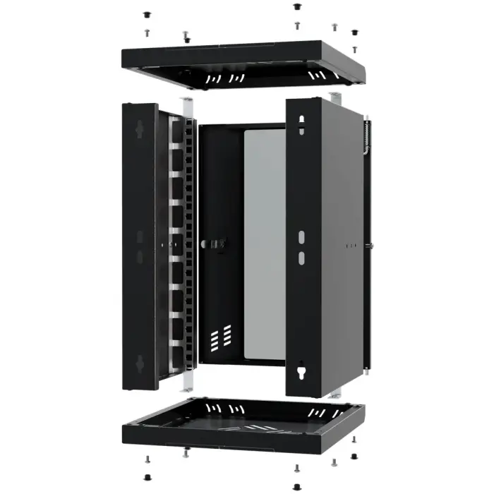 SZAFA RACK WISZĄCA S-RC10-9U-300GB STALFLEX