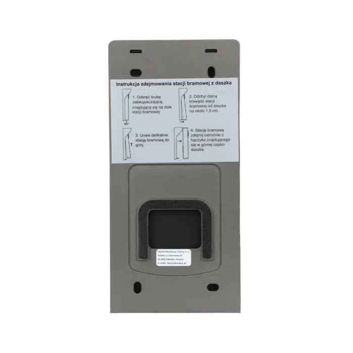 WIDEODOMOFON S100 Vidos IPX