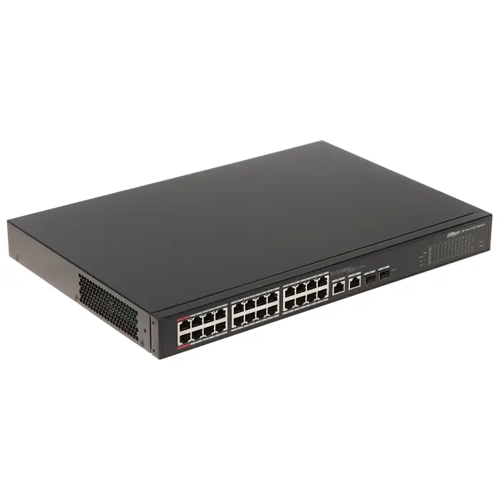 SWITCH PRZEMYSŁOWY POE S4101-24ET2GF-360-C 24-PORTOWY SFP DAHUA