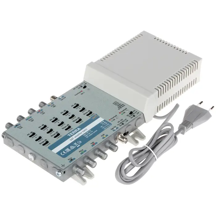 WZMACNIACZ DO MULTISWITCHY SA-51 5 WEJŚĆ / 5 WYJŚĆ TERRA