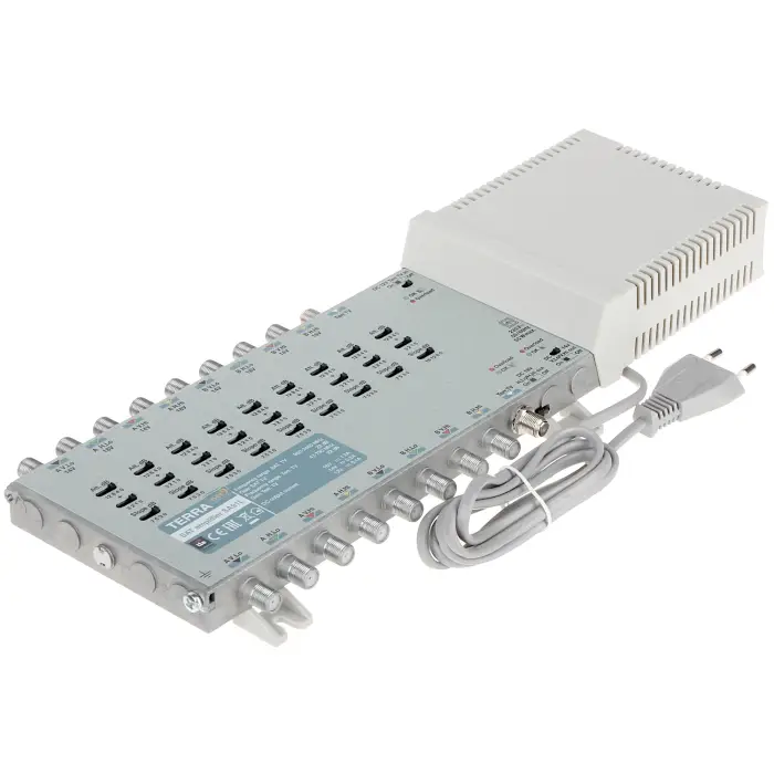 WZMACNIACZ DO MULTISWITCHY SA-91L 9 WEJŚĆ / 9 WYJŚĆ TERRA