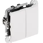 ŁĄCZNIK ŚWIECZNIKOWY PODWÓJNY SANTRA/4111-10/EPN 250 V 10 A Elektro-Plast