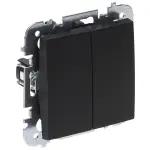 ŁĄCZNIK ŚWIECZNIKOWY PODWÓJNY SANTRA/4111-19/EPN 250 V 10 A Elektro-Plast
