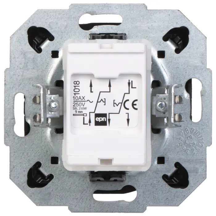 ŁĄCZNIK SCHODOWY PODWÓJNY SANTRA/4118-19/EPN 250 V 10 A Elektro-Plast