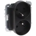 GNIAZDO PODWÓJNE SANTRA/4143-19/EPN 230 V 16 A Elektro-Plast