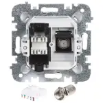 GNIAZDO KOŃCOWE SANTRA/4190-10/EPN TYP F + RJ45 Elektro-Plast