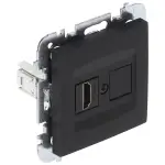 POJEDYNCZE GNIAZDO HDMI SANTRA/4191-19/EPN Elektro-Plast