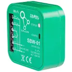 INTELIGENTNY STEROWNIK BRAM I DRZWI SBW-01 Wi-Fi, SUPLA 24 V AC/DC ZAMEL