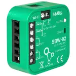 INTELIGENTNY STEROWNIK BRAM I DRZWI SBW-02 Wi-Fi, SUPLA 12 ... 24 V AC/DC ZAMEL