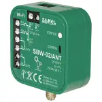 INTELIGENTNY STEROWNIK BRAM I DRZWI SBW-02/ANT Wi-Fi, 12 ... 24 V AC/DC ZAMEL