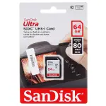 KARTA PAMIĘCI SD-10/64-SAND UHS-I, SDXC 64 GB SANDISK