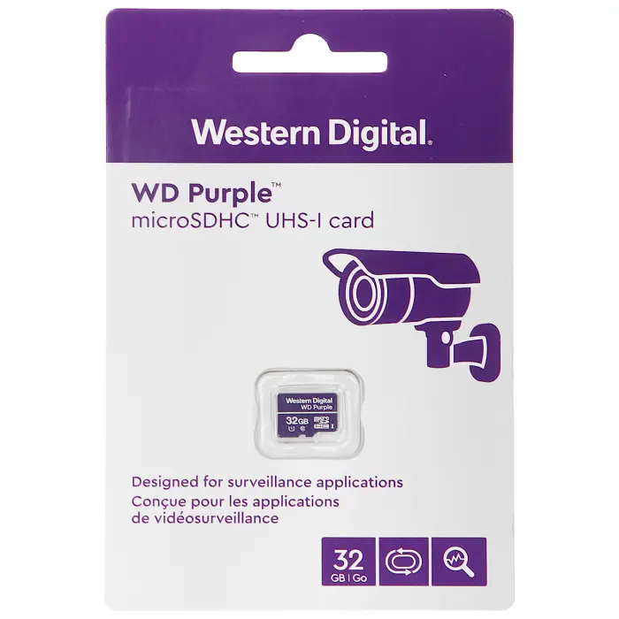 KARTA PAMIĘCI SD-MICRO-10/32-WD microSD UHS-I, SDHC 32 GB Western Digital