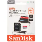 KARTA PAMIĘCI SD-MICRO-10/64-SAND microSD UHS-I, SDXC 64 GB SANDISK