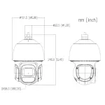 KAMERA IP OBROTOWA ZEWNĘTRZNA SD3D416NB-GNY WizSense - 4 Mpx 5 ... 80 mm DAHUA