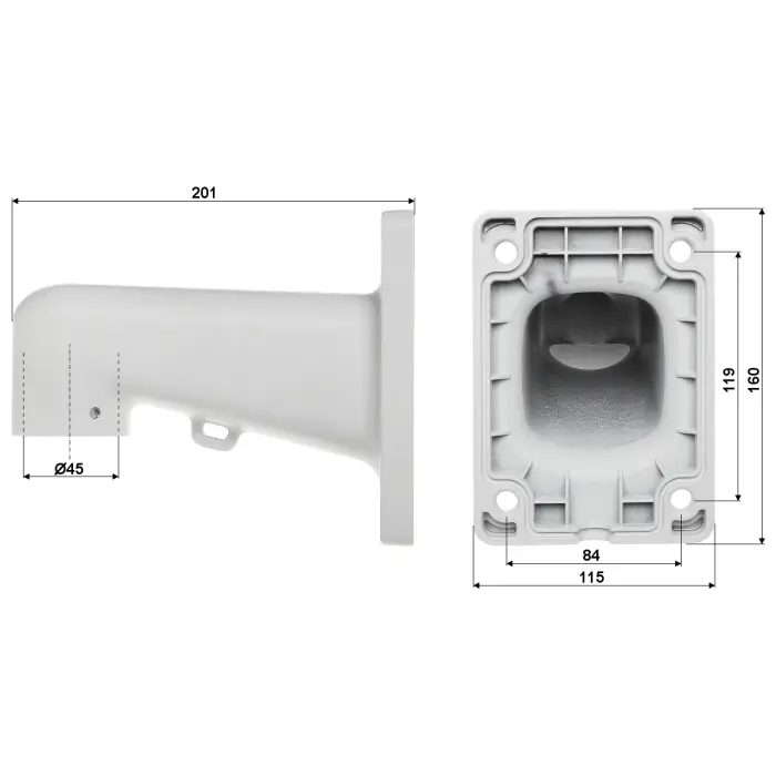 KAMERA IP OBROTOWA ZEWNĘTRZNA SD49216DB-HNY - 1080p 5 ... 80 mm DAHUA