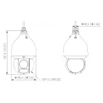 KAMERA IP SZYBKOOBROTOWA SD5A245GB-HNR - 1080p 3.95 ... 177.75 mm DAHUA