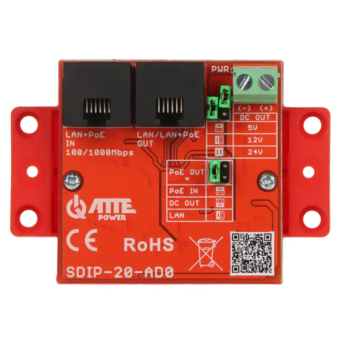 ADAPTER ZASILANIA POE SDIP-20-AD0 ATTE