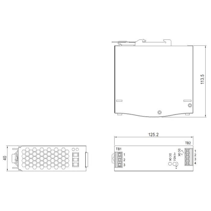 ZASILACZ IMPULSOWY SDR-120-12 MEAN WELL