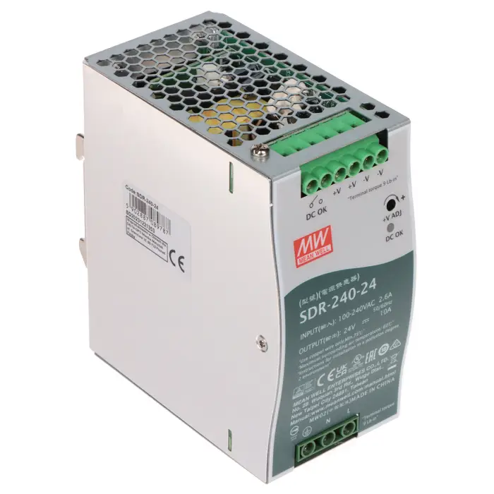 ZASILACZ IMPULSOWY SDR-240-24 MEAN WELL