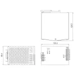 ZASILACZ IMPULSOWY SDR-480-24 MEAN WELL