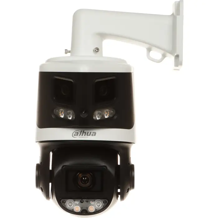 KAMERA IP OBROTOWA ZEWNĘTRZNA SDT3E410-8P-MB-A-PV1 PANORAMICZNA TiOC WizSense Smart Dual Light - 3.7 Mpx, 8 Mpx 4 ... 40 mm, 2 X 2.8 mm DAHUA