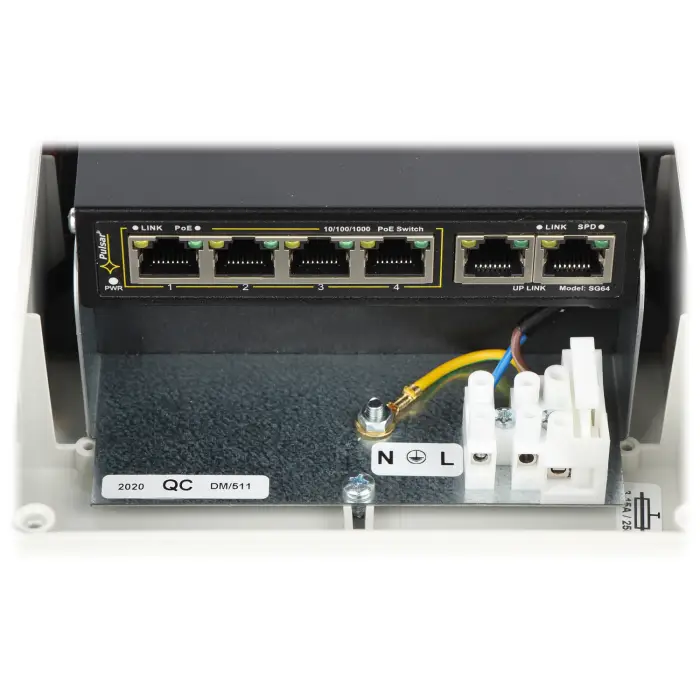 SWITCH POE SG-64H 4-PORTOWY PULSAR