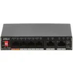 SWITCH POE SG1006P 4-PORTOWY DAHUA