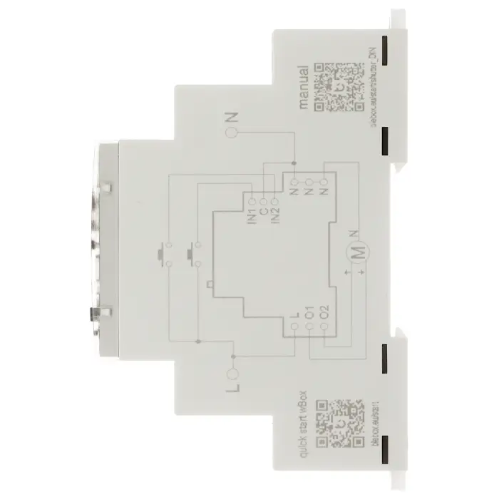 INTELIGENTNY STEROWNIK ROLET SHUTTERBOX-DIN/BLEBOX Wi-Fi, 230 V AC