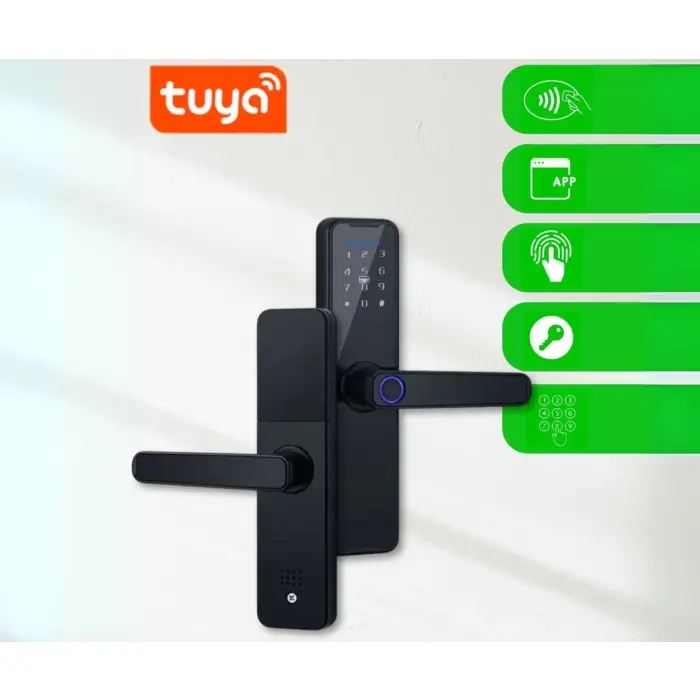KLAMKA Z ZAMKIEM SZYFROWYM SL-01-TUYA Tuya Smart Bluetooth MIA